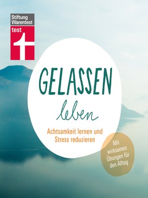 cover image of Gelassen leben